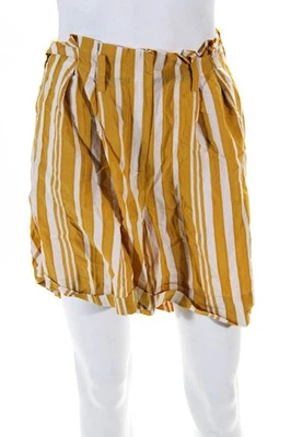 Chinti & Parker Womens Parasol Shorts Yellow White Size 6 12397284 - Image 1 of 4