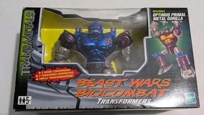 1998 Transformers Beast Wars Transmetals Optimus Primal Hasbro new boxed figure - Image 1 of 4