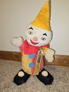 Raro peluche vintage Gund Clown con nastro originale opere musicali unico MCM - Foto 1 di 15