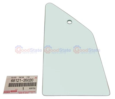 GENUINE Hilux LN RZN VZN Right Single Extra Cab Quarter 1/4 Vent Window Glass - Image 1 of 2
