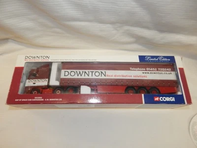 CORGI DAF XF SPACE CAB CURTAINSIDE C M DOWNTON LTD CC13211 MIB 1:50 - Image 1 of 4