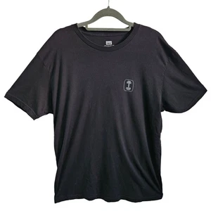 Lift Box Men's XL No Excuses Weightlifting Graphic Tee Shirt Black Dumbbell Gym - Picture 1 of 6