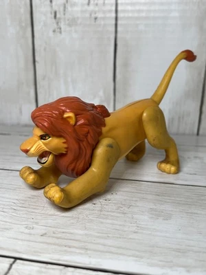Lion King Fighting Action Adult Simba Vintage 1994 Disney Mattel Imperfect VTG - Image 1 of 4