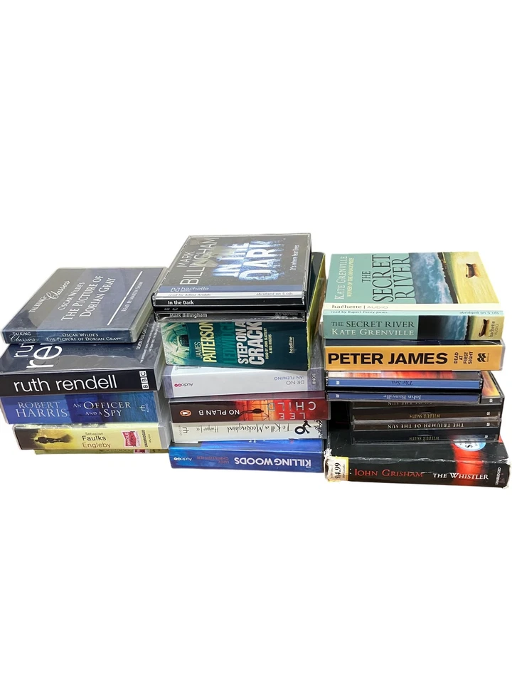 Mixed Lot of 16 x Audiobook CDs by Various Authors Collection - Bundle - Image 1 of 4