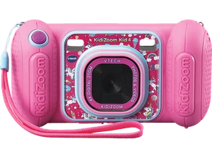 VTECH KidiZoom Kid 4 pink Kinderkamera, Pink - Bild 1 von 2