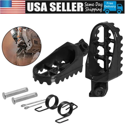 Footrest Pedal Foot Pegs Dirt Bike For Yamaha TTR90 TTR110 TTR125 TTR225 PW50 - Image 1 of 4
