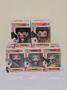 Konvolut 5 Dragon Ball Z Funko Pop Figuren. Vegeta, Trunks, Son-Goku & mehr! - Bild 1 von 7