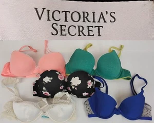 Victoria's Secret Lot of 5 Bras Size 34B Multicolor #W3882 - Picture 1 of 12