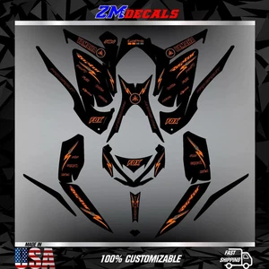 Yamaha Raptor 700 700R graphics kit 2013 2014 2015 to 2025 decals stickers atv - Bild 1 von 6