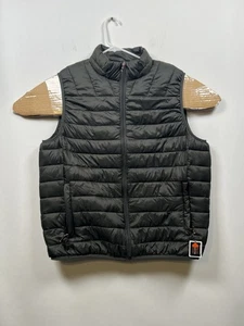 Hawke And Co Men’s Sport Performance Duck Down Puffer Vest Green Packable Large - Picture 1 of 11