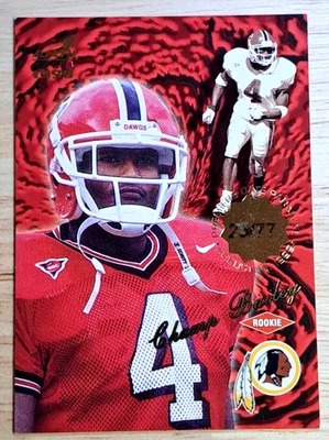 Champ Bailey /77 (RC) 💥 1999 Pacific Aurora - Commanders - Image 1 of 3