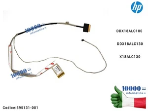 HP Pavilion 17-G Series 595131-001 DDX18ALC100 DDX18ALC130 X18ALC1 LCD Flachkabel - Bild 1 von 1