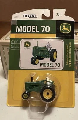 ERTL John Deere 70 Tractor 1/64 NIP - Image 1 of 2