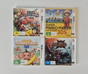 **BULK LOT** 4 x Nintendo 3DS Cartridges PAL - Picture 1 of 4