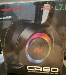 Abkoncore Headset CH60 7.1 Sound Effort Vivid Vibrant NEW SEALED WRAPPED - Picture 1 of 2