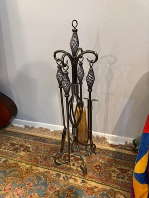 NUEVO Juego de herramientas para chimenea giratoria Swirl Heavy Duty Foto 1 de 4