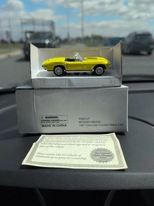 1967 Chevrolet Corvette Yellow 1/43 National Motor Museum Mint Diecast In Box - Picture 1 of 3