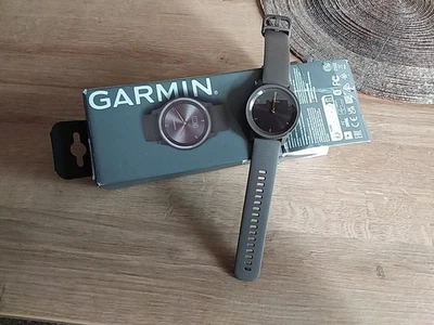 Garmin VIVOMOVE SPORT Braun 0,8"OLED Display 40mm Bluetooth Hybrid Smartwatch - Bild 1 von 4