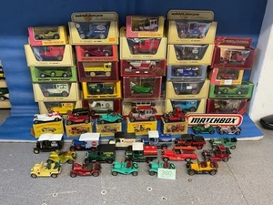 Matchbox Models Of yesteryear. (job Lot 360) 40+ Boxed/unboxed Vans, Lesney Moy - Picture 1 of 12