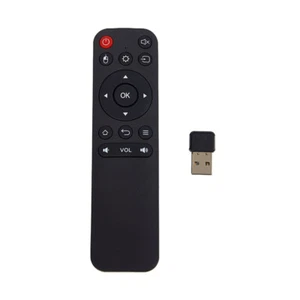 Universal 2.4G Wireless USB Receiver TV Box Remote Control for Smart TV and PC - Bild 1 von 12