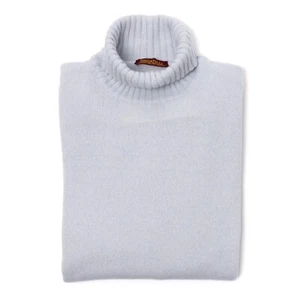 Rollkragen-Pullover aus Merinowolle und Kaschmir - 3 Ply Cashmere Blend - Bild 1 von 4