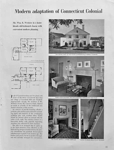 Wm. R. Webster Home 1941 Greenfield Hill Fairfield CT Cameron Clark Architect - Picture 1 of 1