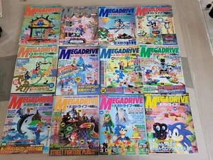 SEGA BEEP MEGADRIVE REVUE ISSUE MAGAZINE JAPAN IMPORT 1993 FULL YEAR (12)! - Picture 1 of 1