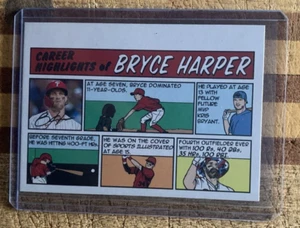 2022 Topps Baseball Comic BRYCE HARPER - Phillies - Picture 1 of 2