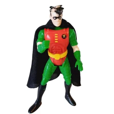 Robin 1994 Kenner  Robin DC Comics Vintage Action Figure Collectible  - Image 1 of 4