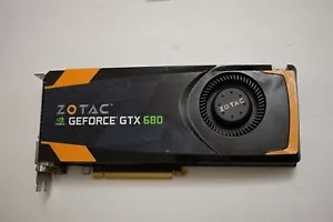 Zotac Nvidia GeForce GTX 680, 4GB 256BIT GDDR5, PCI Express Graphics Card 7001 - Picture 1 of 12