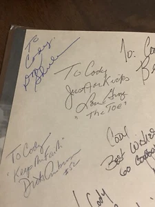 Cleveland Browns Autographed Book Signed (30+) Don Shula Kelly Groza Lavelli HOF - Picture 1 of 18