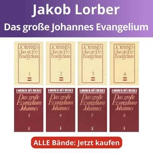 ✅ Jakob Lorber: Johannes, das große Evangelium Band 1-11 Neuoffenbarung Gottes - Bild 1 von 28