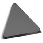 Triangle MDF Magnets - Black 70 Grey Colour Block #44300