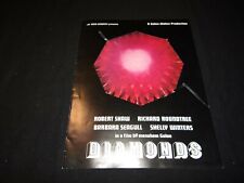 DIAMONS Robert Shaw  Richard Roundtree dossier presse cinema 1974