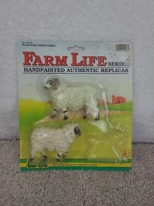 Vintage Safari Ltd Farm Life Series Blackface Ram & Ewe New In Package - Picture 1 of 4