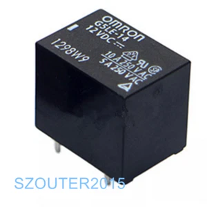 2PCS G5LE-14-12VDC 10A 5PIN Relay G5le-14-12V NEW - Picture 1 of 1