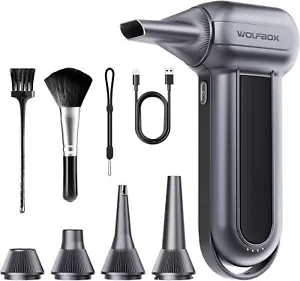 WOLFBOX Jet Dry Mini Soffiatore 150.000 Giri/min Soffiatore Super Ventilatore Turbo Alimentato MF100 - Foto 1 di 17