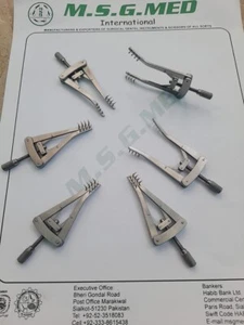 Chirurgia Ortopedica ALM RETRACTORS Acciaio Inox/Occhio ALM Retrattore AFFILATO 3PZS - Foto 1 di 5