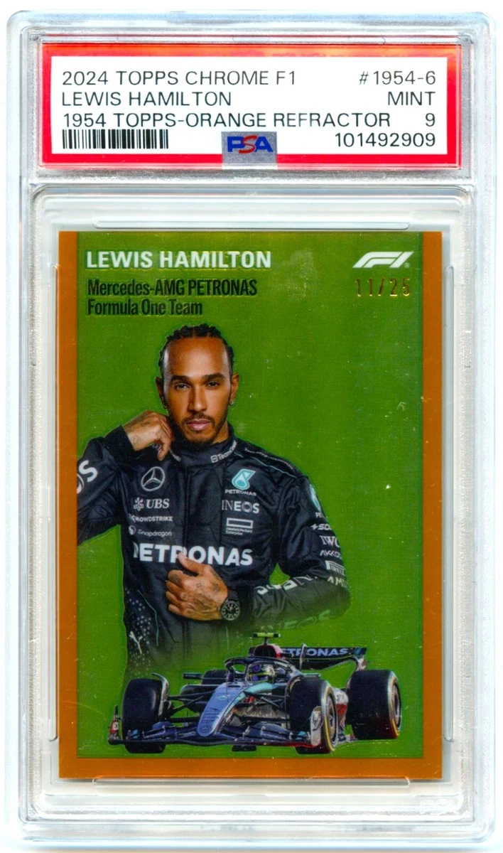 2024 Topps Chrome Formula 1 - Lewis Hamilton #1954-6 for sale | eBay