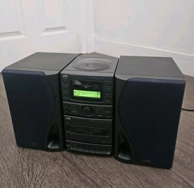 JVC Radio AM FM, CD Player Vintage UX-A3 Micro (Cassette Compartment Not Workin - Image 1 of 4