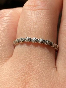 925 Israel sterling silver band Ring size 8 - Picture 1 of 4