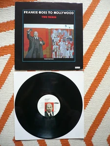 Frankie Goes To Hollywood Two Tribes / War 12" Vinyl UK 1984 ZTT Single Holly - Bild 1 von 7