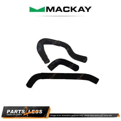Mackay Heater Hose Set fits Toyota Hilux RZN149R RZN169R RZN174R 2.7L 3RZ-FE - image 1 of 2