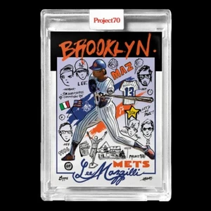 2021 Project 70 #683 1986 Lee Mazzilli by Gregory Siff Mets (PR=612) - Picture 1 of 2