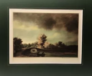 Old Stone Bridge By Rembrandt - Picture 1 of 6