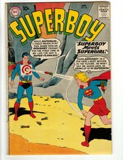Superboy 80 DC 1960 First Meeting Of Superboy And Supergirl VG+