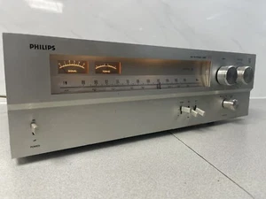 Philips AH 186 MW-FM Stereo Tuner Silver HiFi Separate Tested and Working - Picture 1 of 24