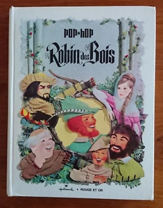LIVRE ANIME Robin des bois POP HOP rouge et or Gwen Gordon Dave Chambers Taylor - Picture 1 of 7