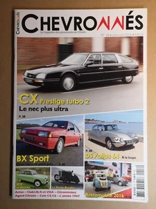 CHEVRONNES LE MAGAZINE DES PASSIONES DE CITROEN N° 16 - Picture 1 of 1