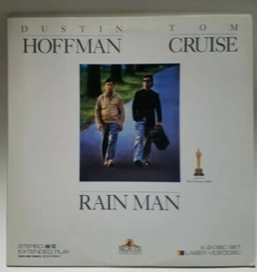RAIN MAN Laserdisc - Tom Cruise & Dustin Hoffman (2 Discs) - Imagen 1 de 5